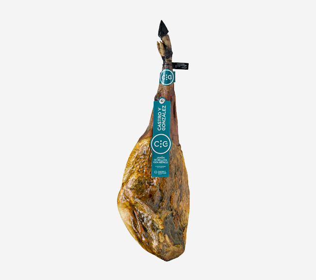 Jamon 100% Iberico de Bellota Castro y Gonzalez DO Guijuelo 1 leg (8.5Kg ave.)