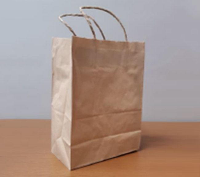 Brown Meal Bag #2 With Handle (1x100s/pack)