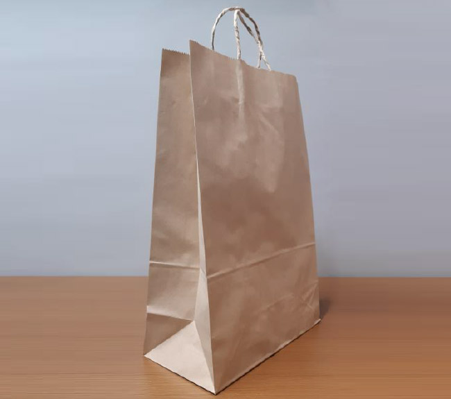 Brown Meal Bag # 45 With Handle (1x100s/pack)