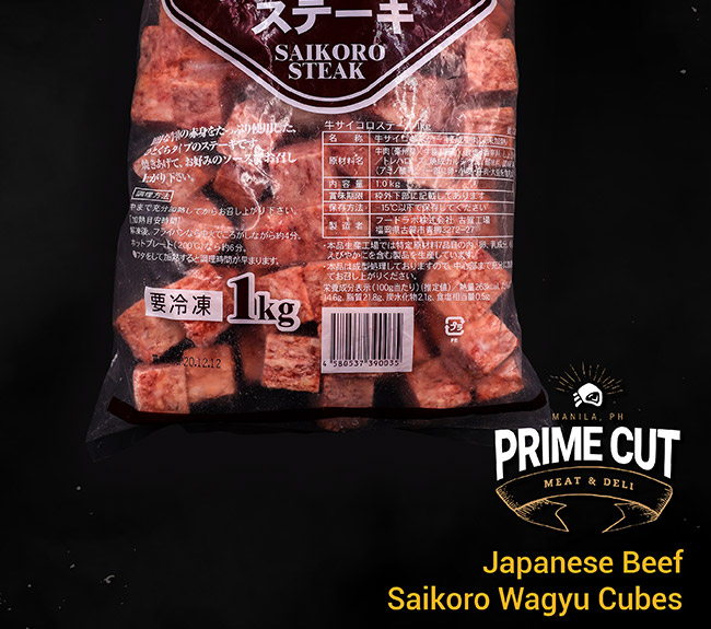 Saikoro Wagyu Cubes