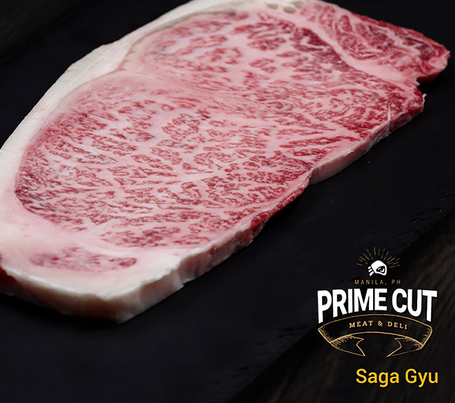 Saga Gyu - Japanese Wagyu A5 Grade, BMS 7-12 Ribeye 1/2 in thick