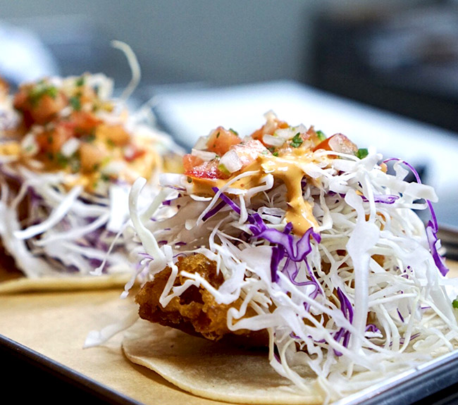 Seafood Taco Platter