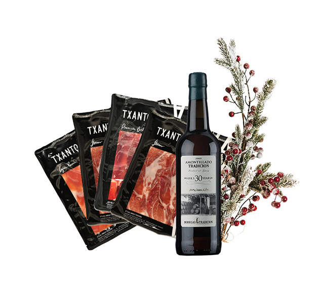 Get Ready for Gift Season 8 - Wine & Jamón Gift Box