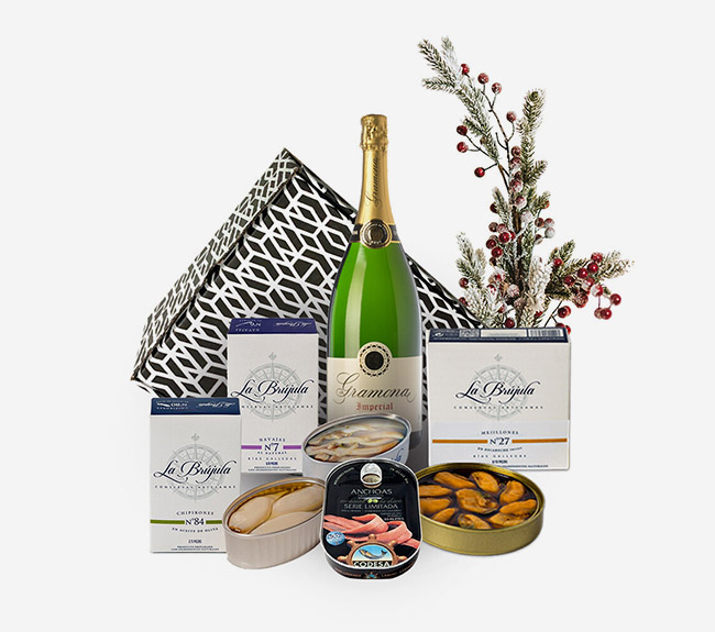 Get Ready for Gift Season 9 - Bubbles and Seafood Gift Box