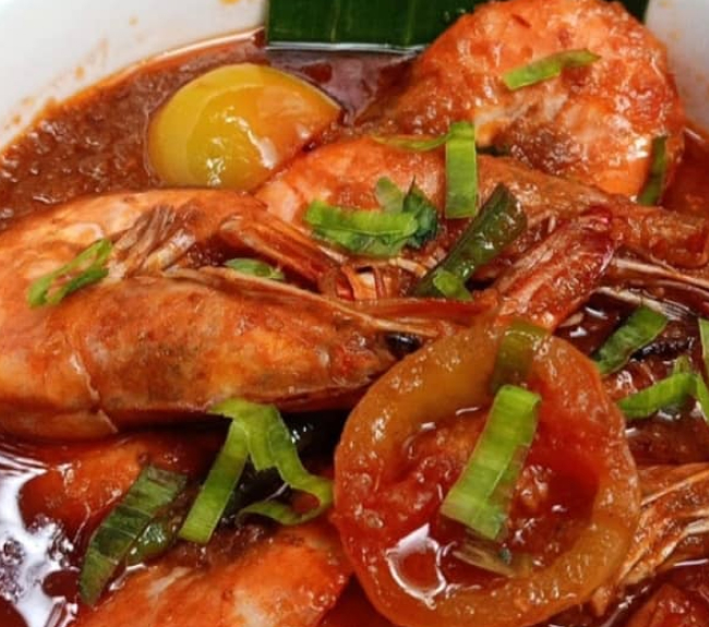 Sambal Prawns