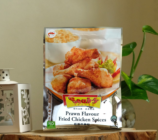 Seah's Spices Prawn Flavor Fried Chicken